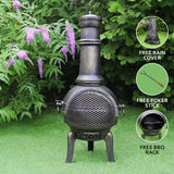 Cast Iron Chiminea - Used - Acceptable