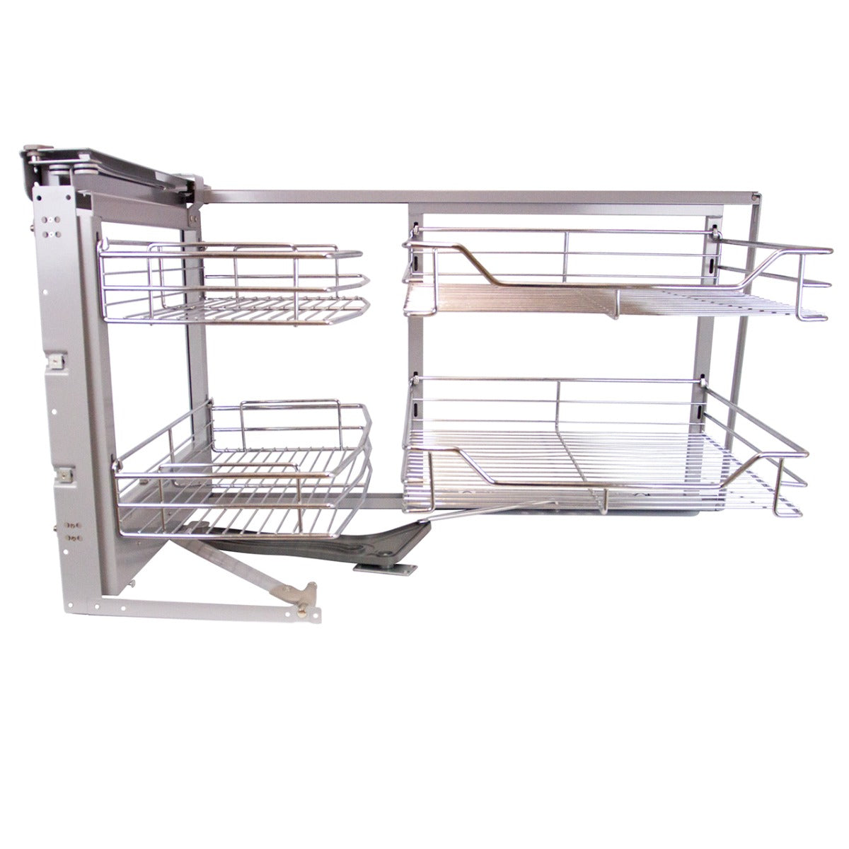 KuKoo Corner Kitchen Cupboard Pull Out Drawers - Left Hand - Like New