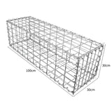 Gabion Baskets 100 x 30 x 30cm / 3 Pack - Like New