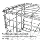 Gabion Baskets 100 x 30 x 30cm / 3 Pack - Like New