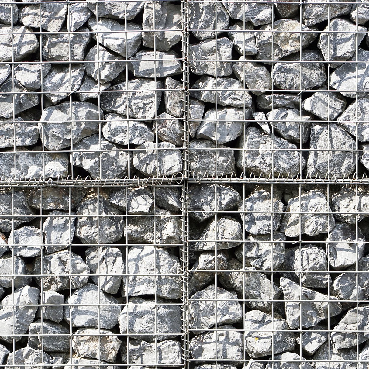 Gabion Baskets 100 x 50 x 30cm / 3 Pack - Used - Good