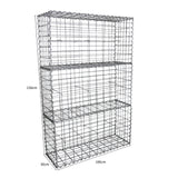 Gabion Baskets 100 x 50 x 30cm / 3 Pack - Used - Good