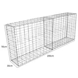 Gabion Baskets 100 x 95 x 30cm / 2 Pack - Used - Acceptable