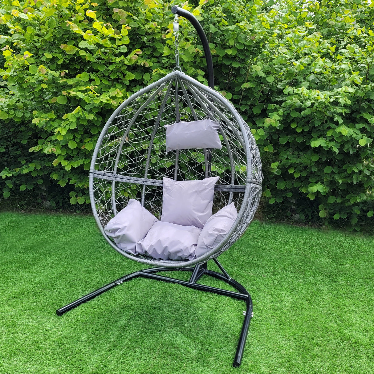 2 Grey Egg Chairs - Used - Very Good