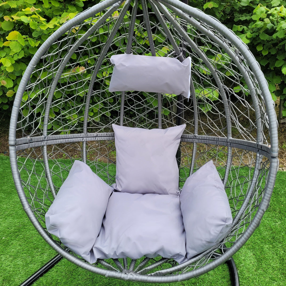 Grey Egg Chair - Used - Acceptable
