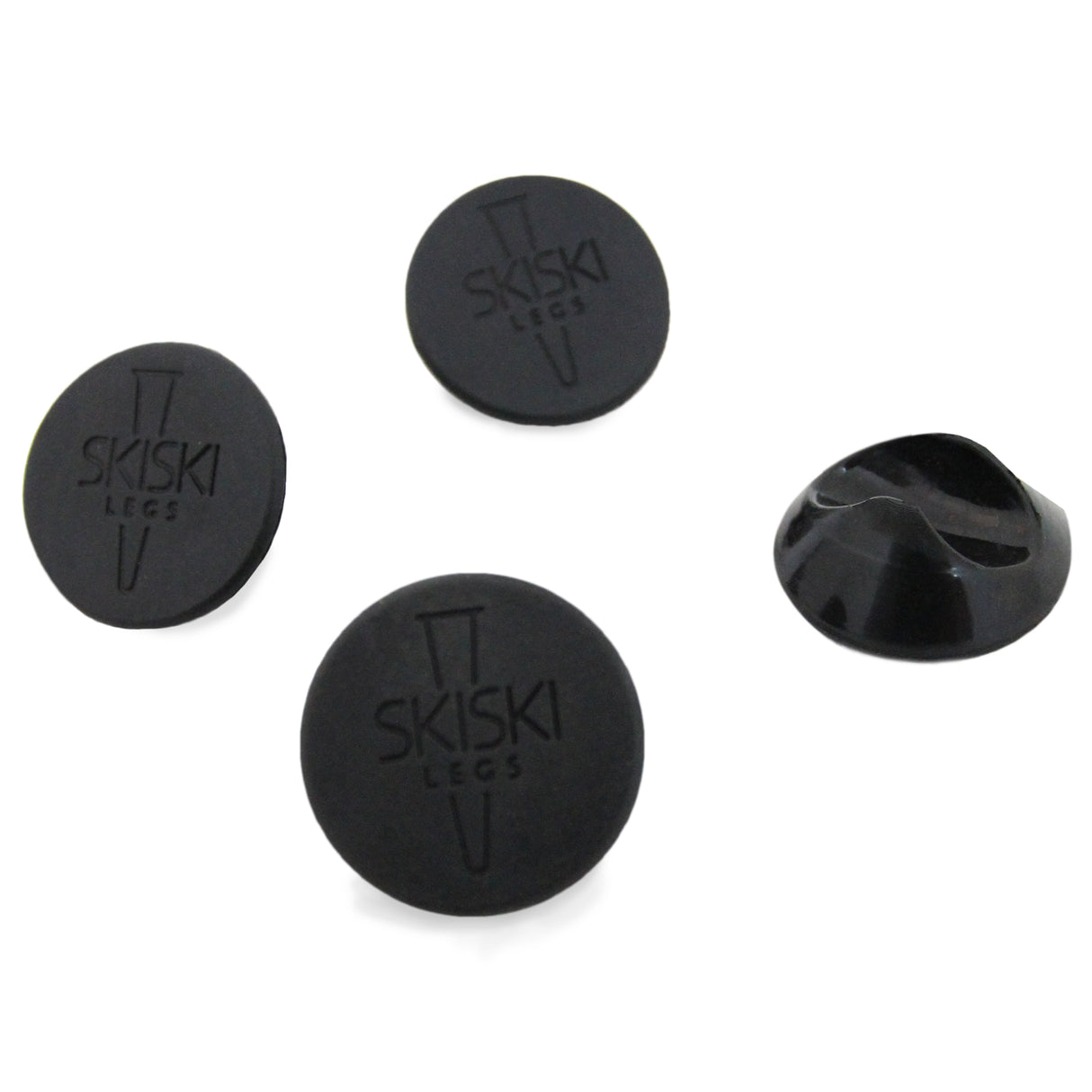 4 x Hairpin Leg Feet Protectors - Black - Used - Very Good