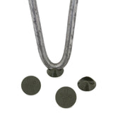 4 x 28" Hairpin Legs - 3 Prong - 12mm - Raw Steel - Like New