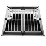 Car Pet Crate - Large Double Doors - Like New