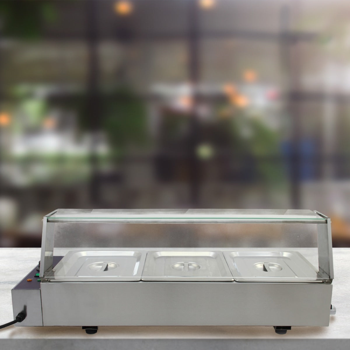 KuKoo 3 Pan Wet Well Bain Marie - Used - Acceptable