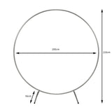 Wedding Moongate 200cm - Silver - Like New