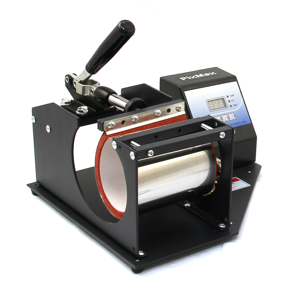 PixMax Sublimation Mug Press & 72 Mugs - Used - Acceptable