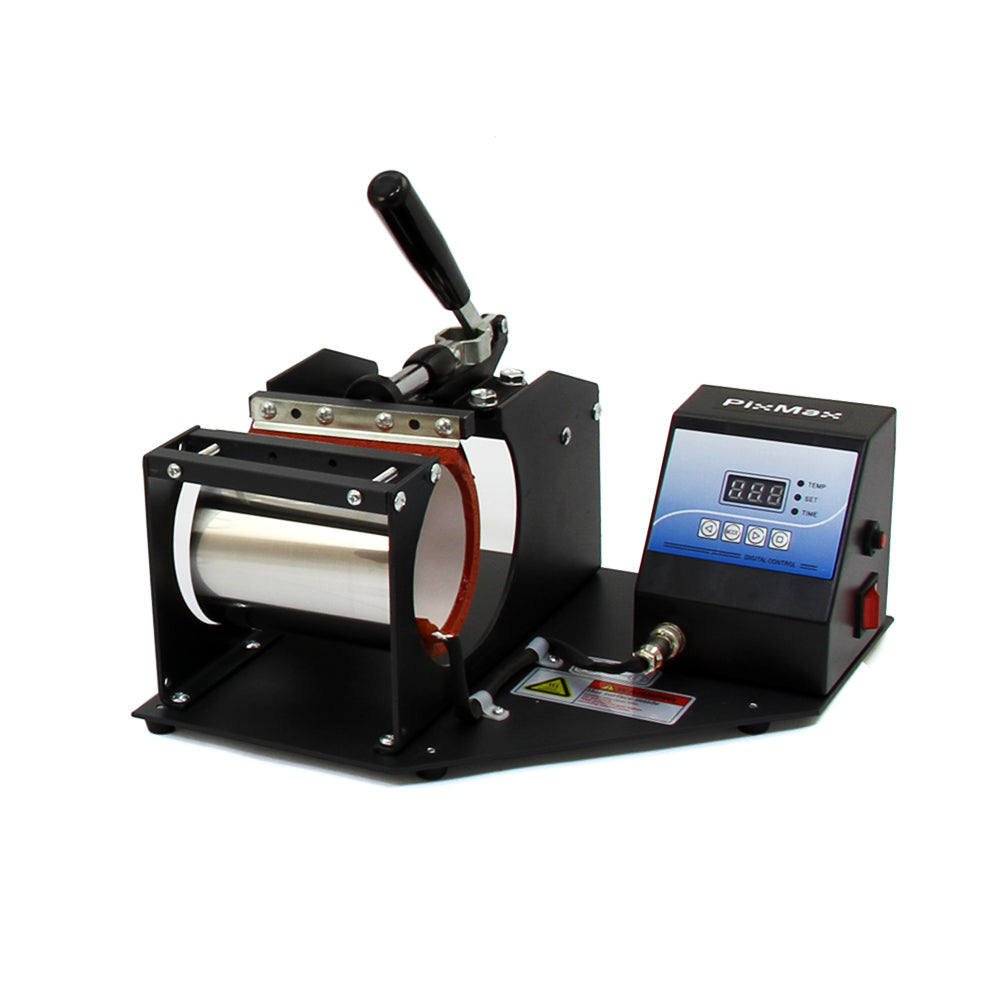 PixMax Sublimation Mug Press & 72 Mugs - Used - Acceptable
