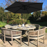 Black Cantilever Parasol - Used - Very Good