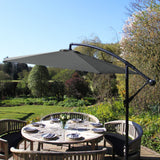 Grey Cantilever Parasol - Used - Good