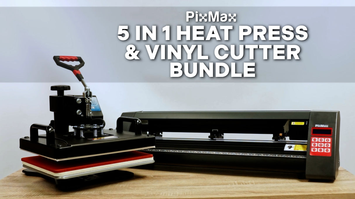 PixMax 5 in 1 Heat Press & Vinyl Cutter - Used - Very Good