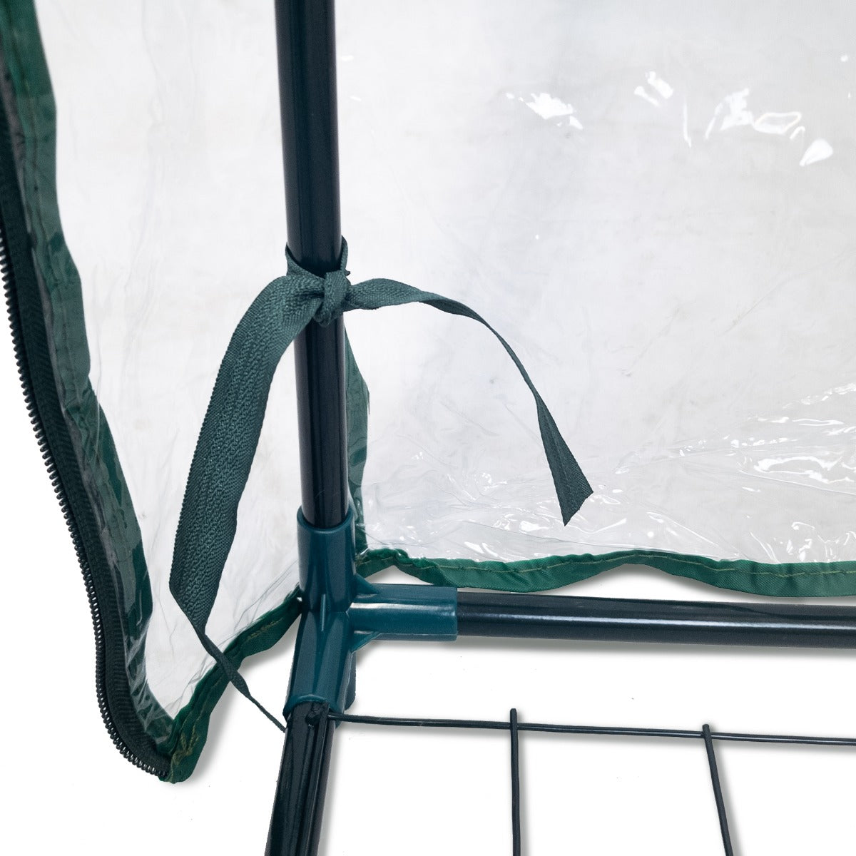 Mini Greenhouse 4 Tier with Plastic Cover - Like New