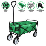 Foldable Garden Cart Green - Like New