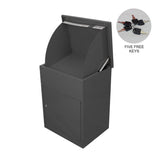 Grey Parcel Post Box - Used - Acceptable