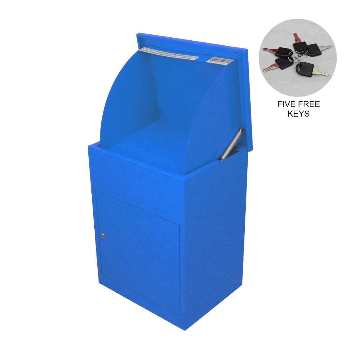 Blue Parcel Post Box - Used - Acceptable