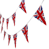 2 x Union Jack Flag Bunting 10m - Like New