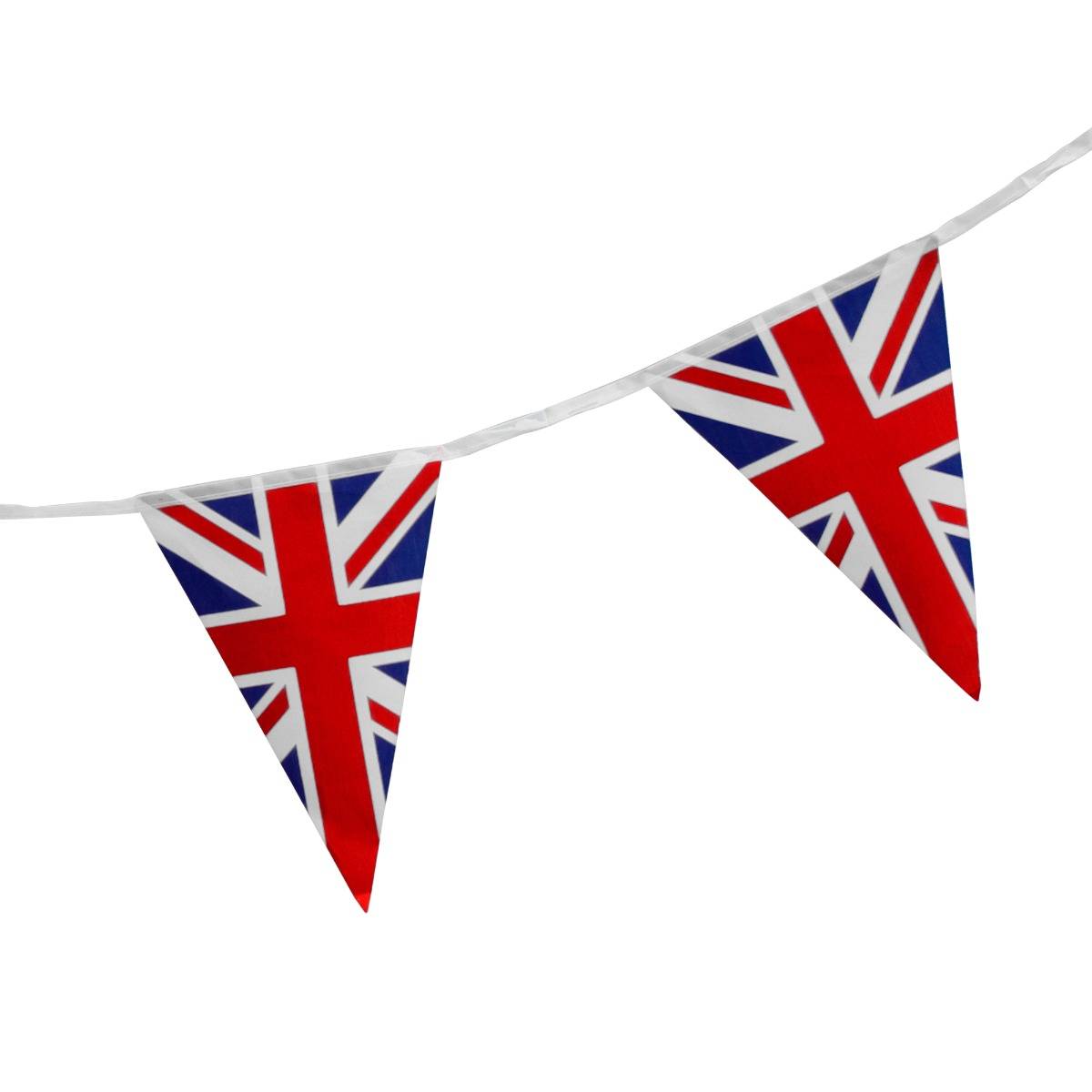 2 x Union Jack Flag Bunting 10m - Like New