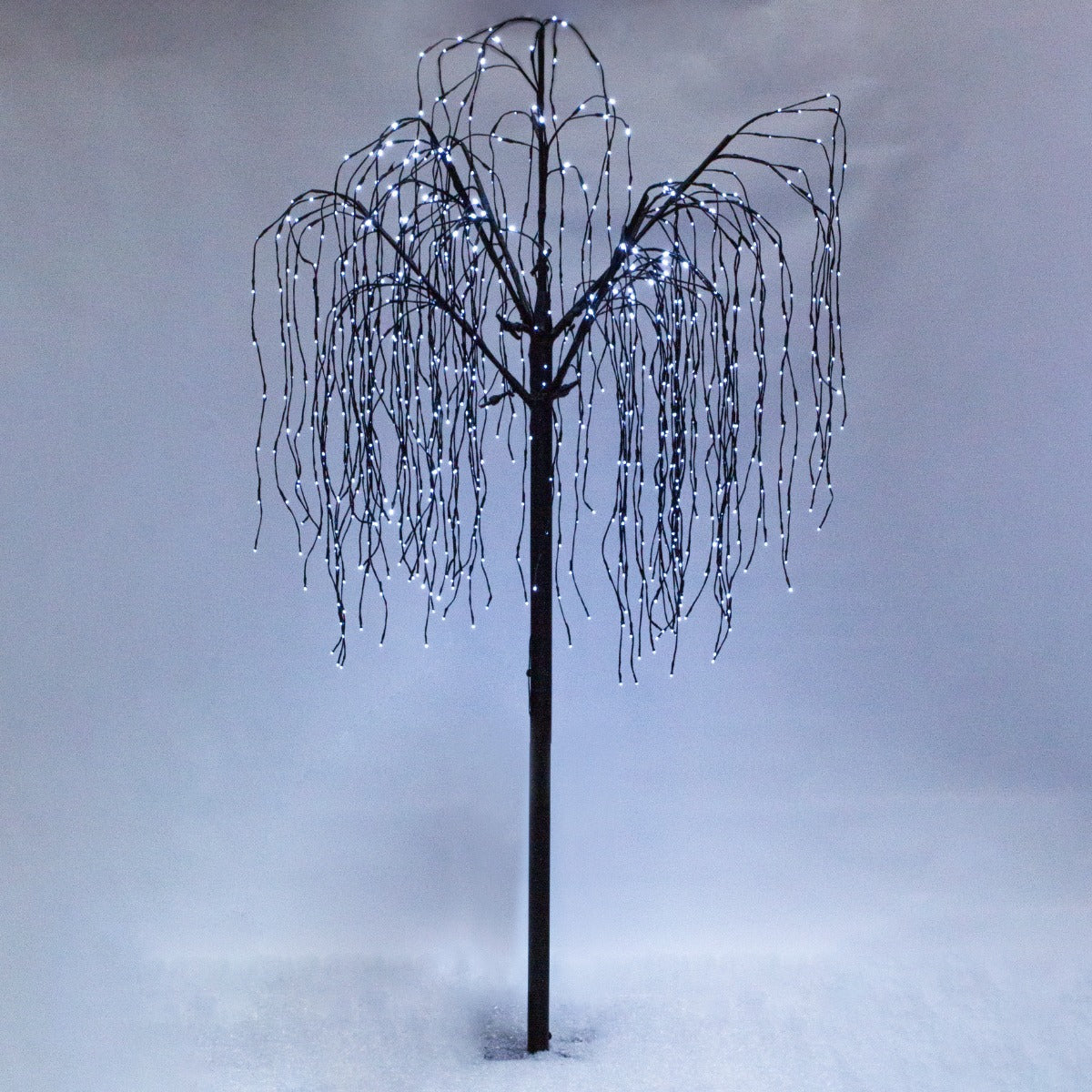 Weeping Willow Tree - Black - 240cm - Cool White - Used - Very Good