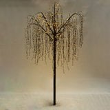 Weeping Willow Tree - Black - 240cm - Warm White - Used - Good
