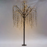 Weeping Willow Tree - Black - 240cm - Warm White - Used - Good