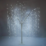 Weeping Willow Tree - 180cm White 400 Cool White LED - Like New