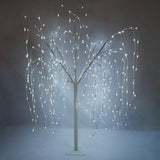 Weeping Willow Tree - 180cm White 400 Cool White LED - Used - Very Good